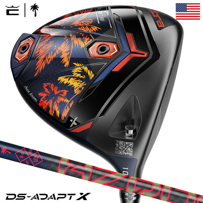 コブラ 2025 DS-ADAPT X Palm Tree Crew Driver - Limited Edition ドライバー メンズ 右用 HZRDUS Black 60 USA直輸入品 ゴルフクラブ