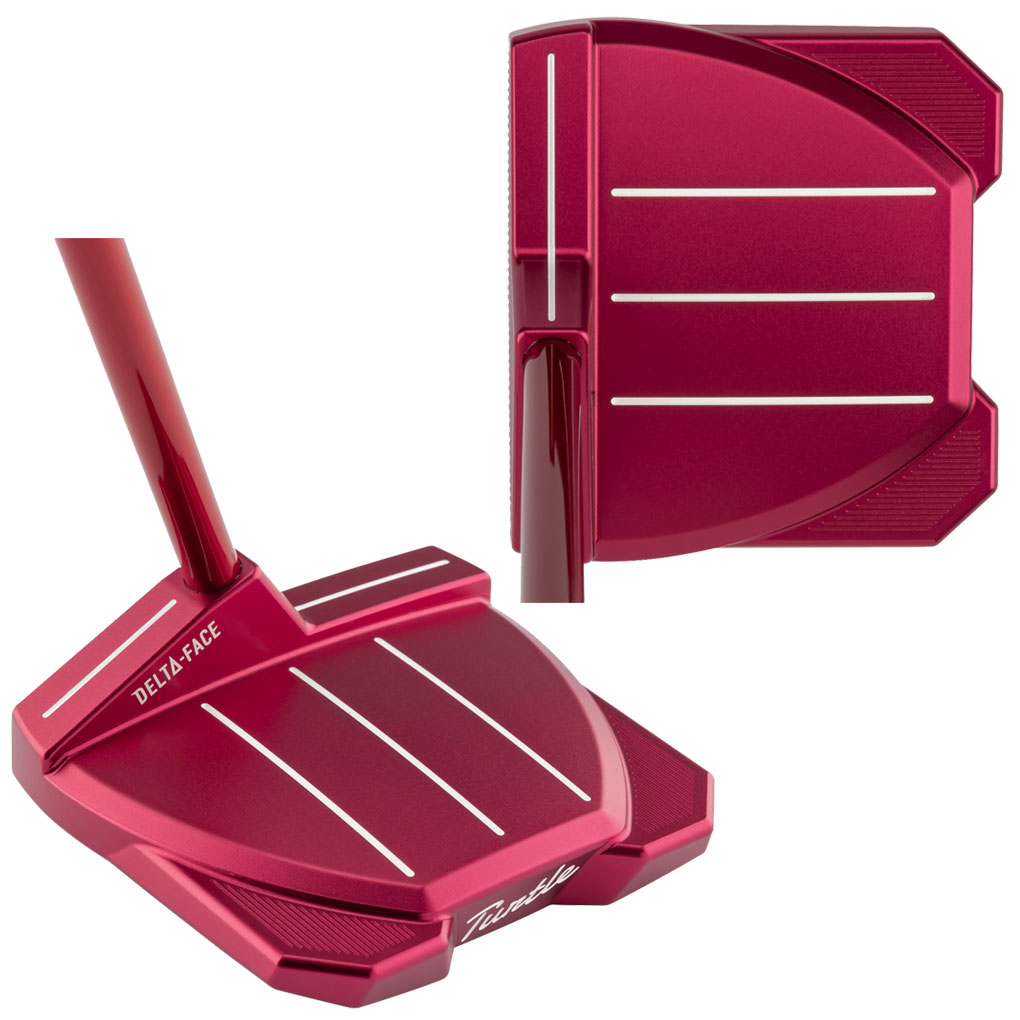 キャスコパター　タートル kasco（キャスコ） 9/9 DELTA-FACE Turtle パター メンズ 右用 亀