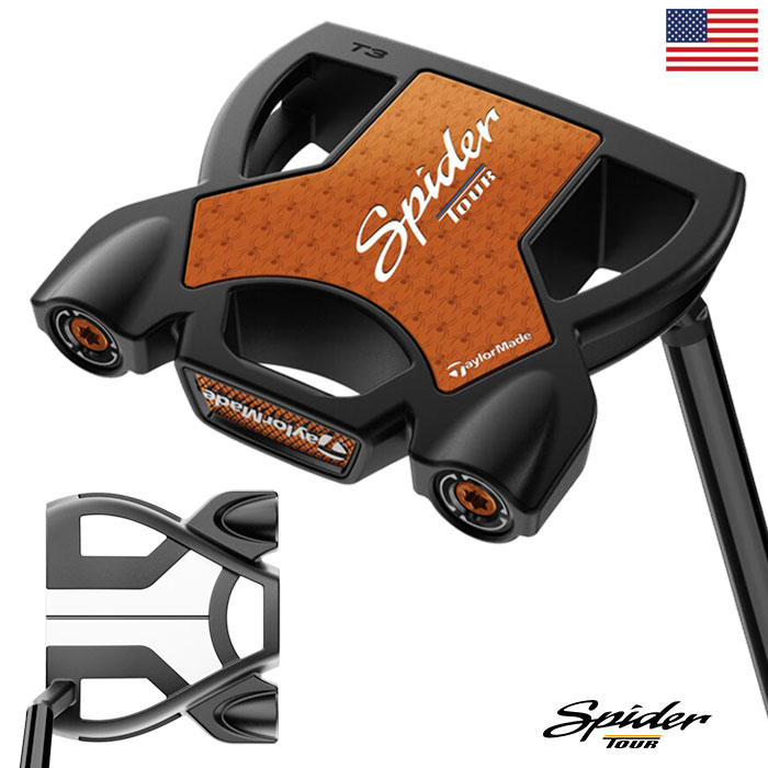 TaylorMade テーラーメイド Spider Tour BLACK SmallSlant