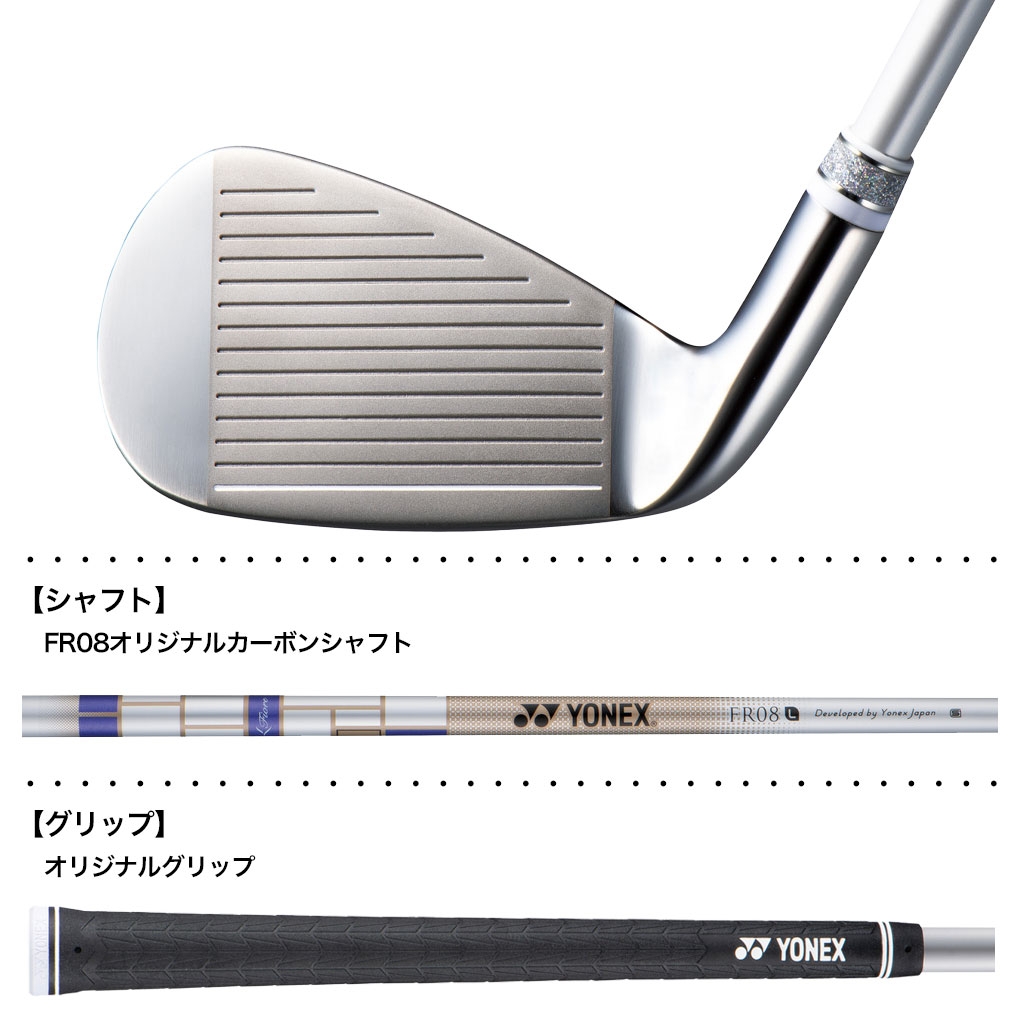 YONEX ヨネックス FIORE アイアン 5本セット(7-9,PW,SW