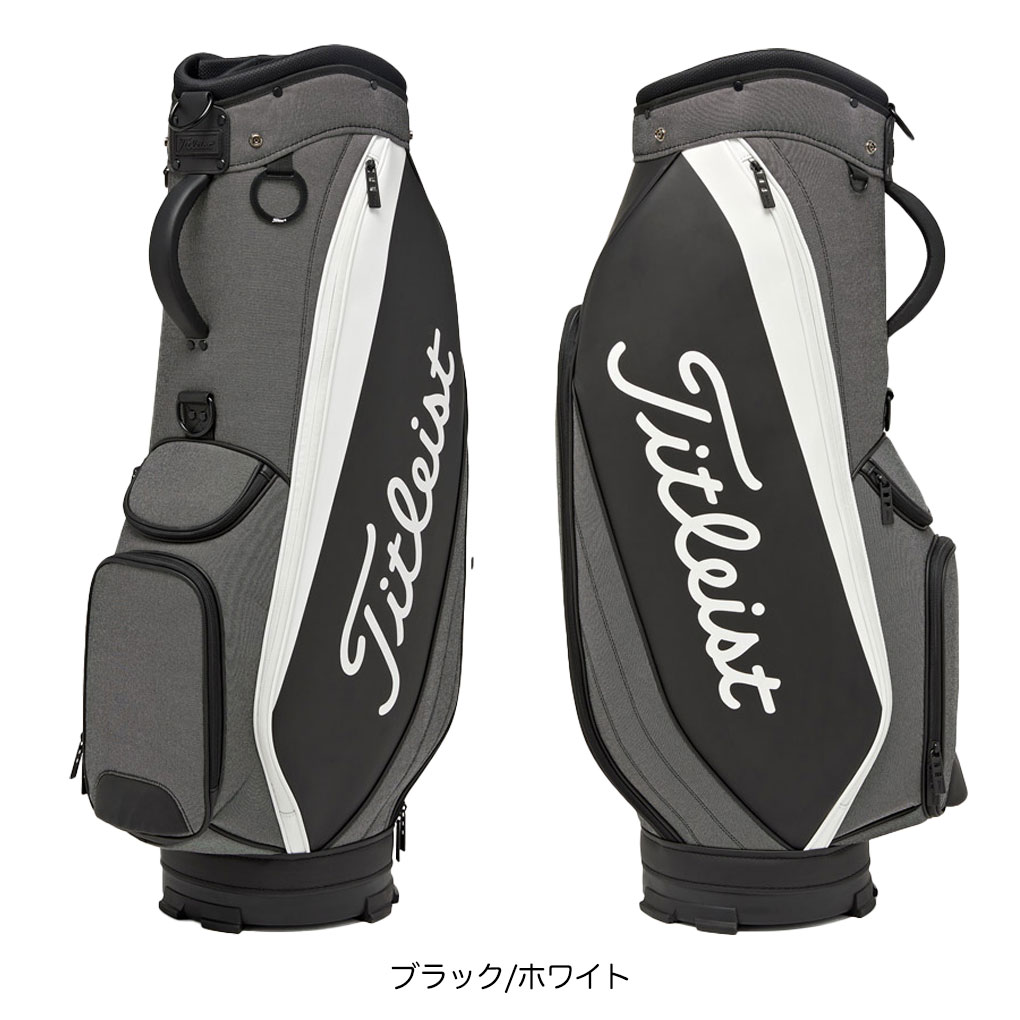 Titleist タイトリスト パースート キャディバッグ TB25PSCB 9型 Titleist タイトリスト パースート キャディバッグ TB25PSCB 9型