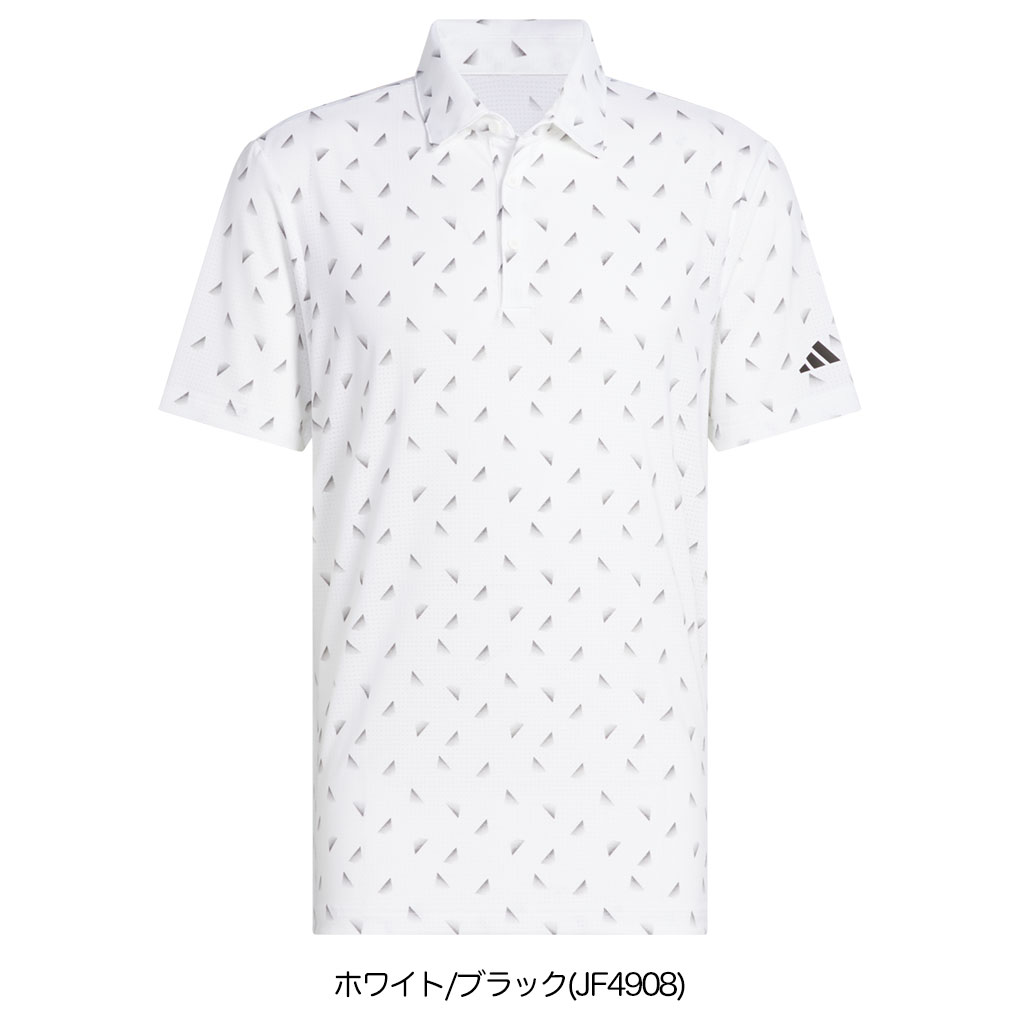 adidas（アディダス） メッシュ総柄 半袖シャツ KUH65 メンズ ゴルフ