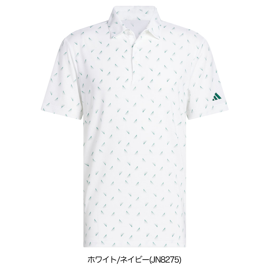 adidas（アディダス） メッシュ総柄 半袖シャツ KUH65 メンズ ゴルフ