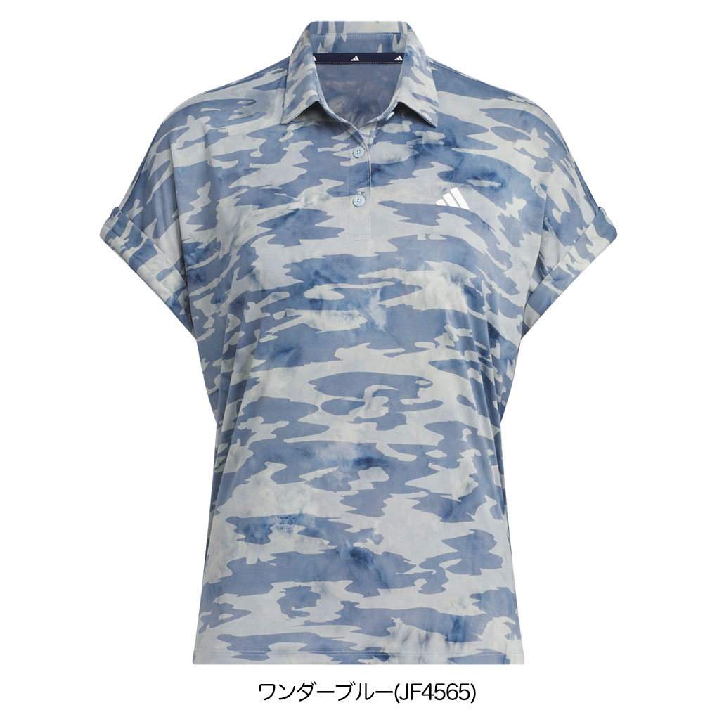 adidas（アディダス） カモフラージュ柄 半袖シャツ KTI76 レディース