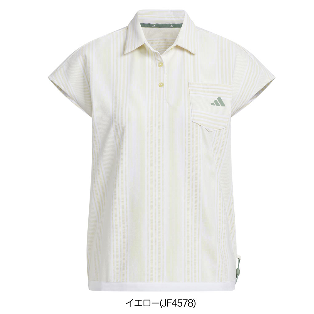 adidas（アディダス） シアサッカー フレンチスリーブ シャツ KTI81