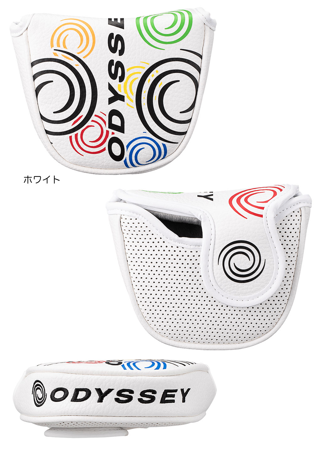 オデッセイ パターカバー オーセンティック 25 JM マレット