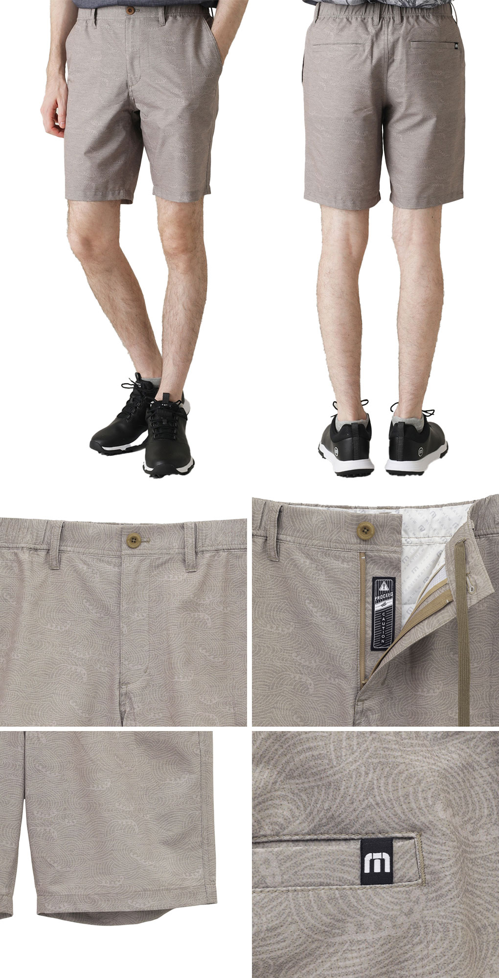 TravisMathew(トラヴィスマシュー) 撥水接触冷感通気性)7AL037 Amazon | [トラヴィスマシュー] メンズ 撥水 ショートパンツ