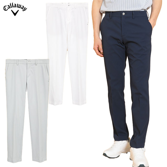 8WAYストレッチ ウールブレンドドビーテーパードパンツ (MENS