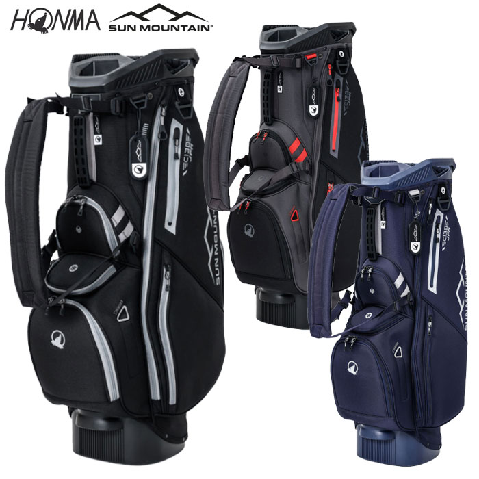 若者に人気のブランド HONMA GOLF 本間ゴルフ キャディバッグ 11.5型 x SUN MOUNTAIN ゴルフバッグ・キャディバッグ
