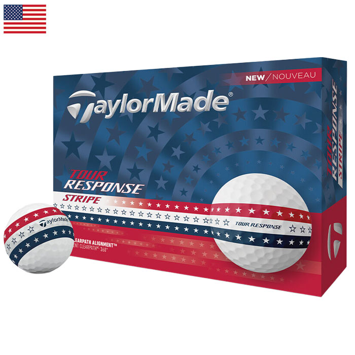 TaylorMade（テーラーメイド） 2025 Tour Response Stripe USA ツアー