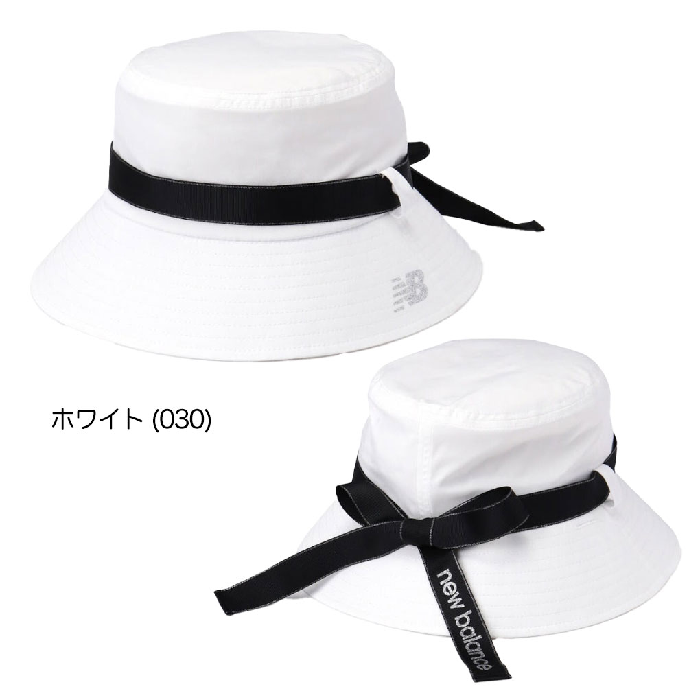 New Balance バケットハット ホワイト ゴルフ ロゴ バケットハット (WOMENS) | new balance golf