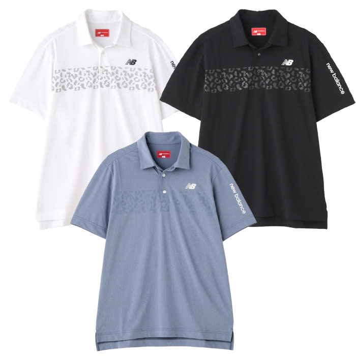 New Balance ニューバランス レオパード柄 半袖 カラーシャツ