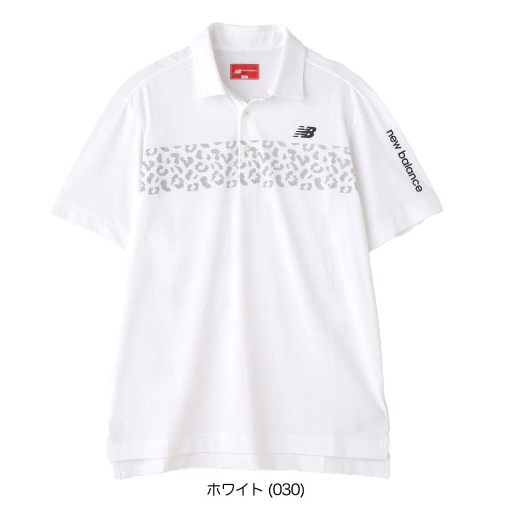 New Balance ニューバランス レオパード柄 半袖 カラーシャツ