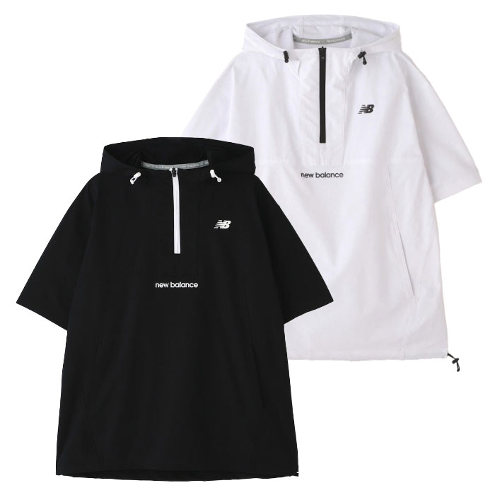 New Balance ニューバランス 撥水 防風 ハーフジップ プル
