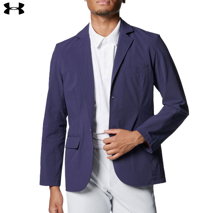 アンダーアーマー UAドライブ ストレッチウーブン ツイル ジャケット 1385510 メンズ ゴルフウェア ゴルフ UNDER ARMOUR 2025春夏モデル 日本正規品