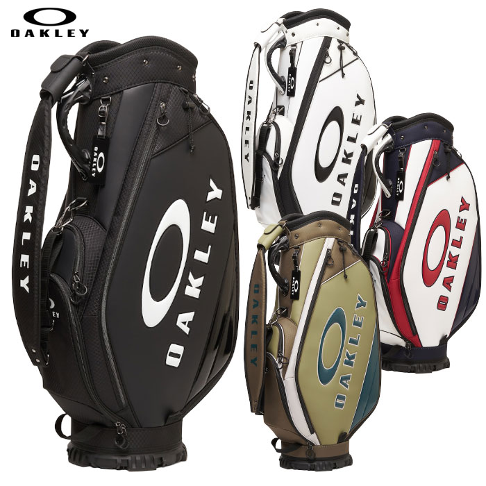 Oakley - ☆koha☆ オークリー スカル ゴルフバッグ キャディバック ブラック OAKLEY オークリー 正規品 SKULL GOLF BAG 18.0 スカル ゴルフ