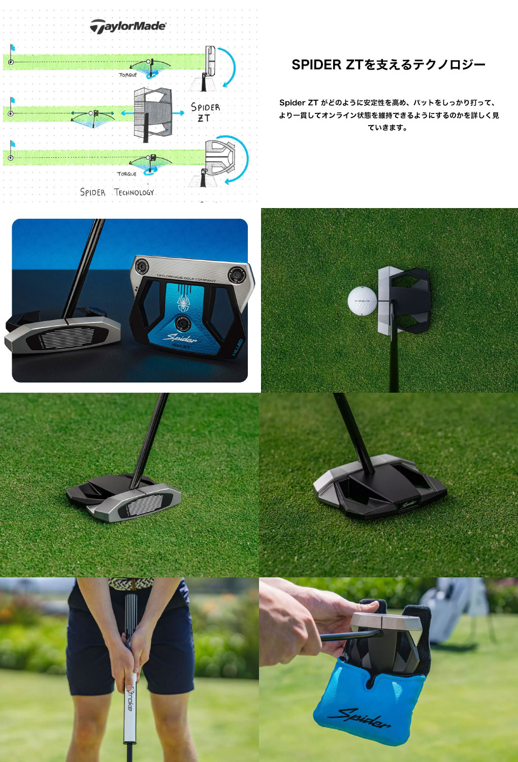 TaylorMade（テーラーメイド） パター Spider 5K-ZT Counterbalance