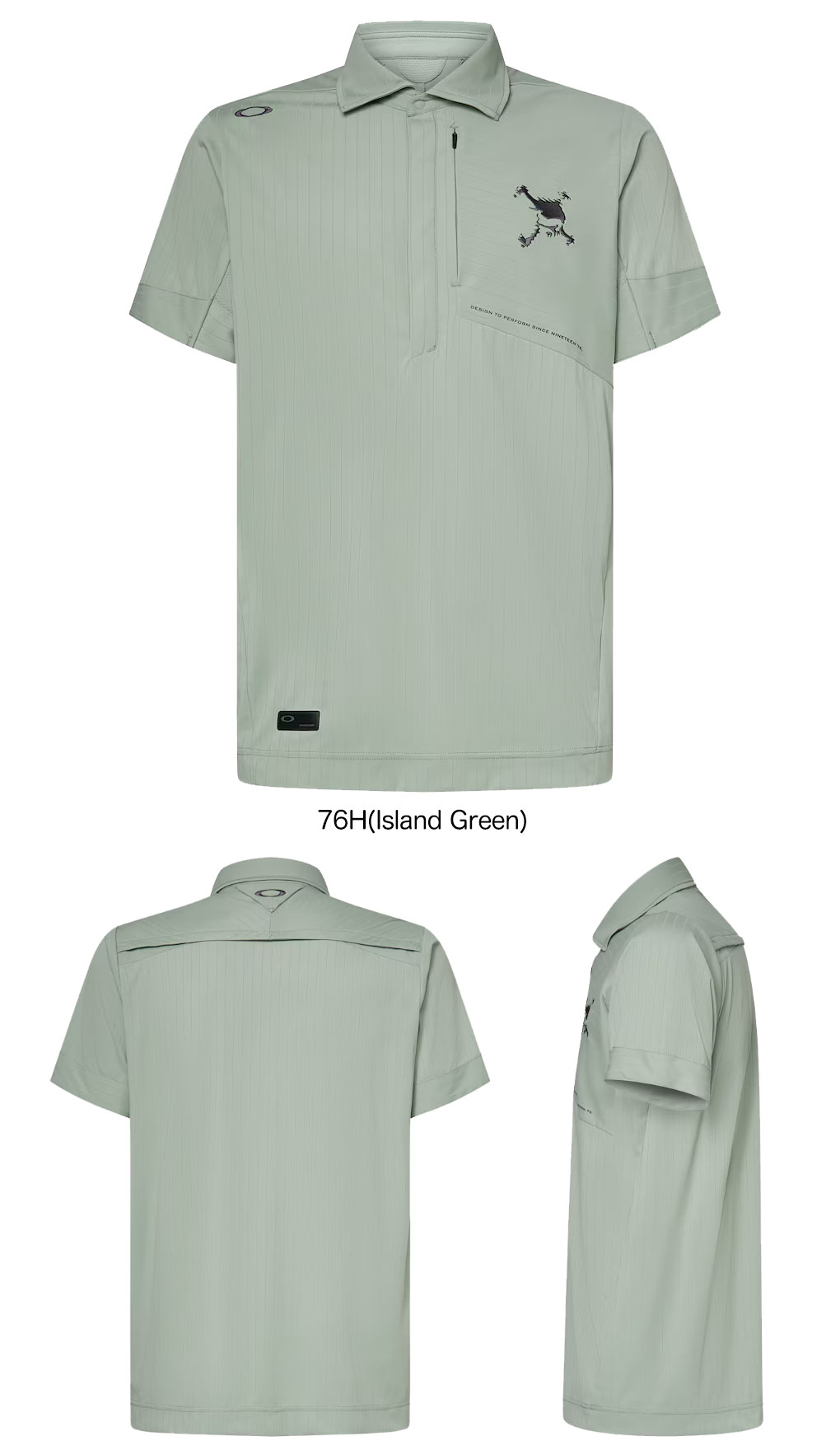 OAKLEY（オークリー） シャツ Skull Breath Polo Shirt メンズ