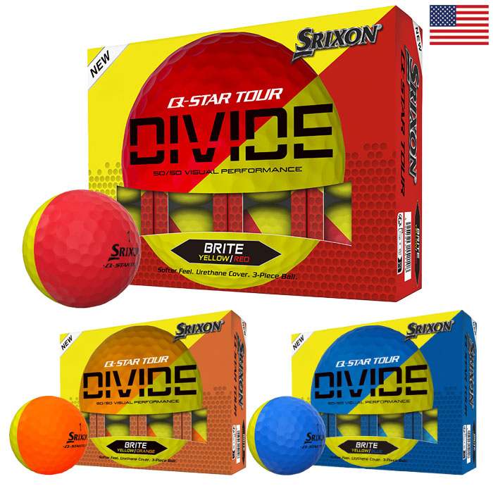 SRIXON スリクソン 2025 Q-STAR TOUR DIVIDE ゴルフボール 1