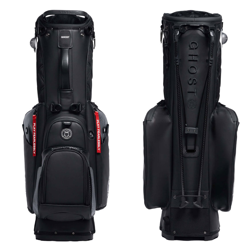 メンズ　キャディバッグ　超美品 GHOST GOLF キャディバッグ ANYDAY 7分割 11インチ スタンド