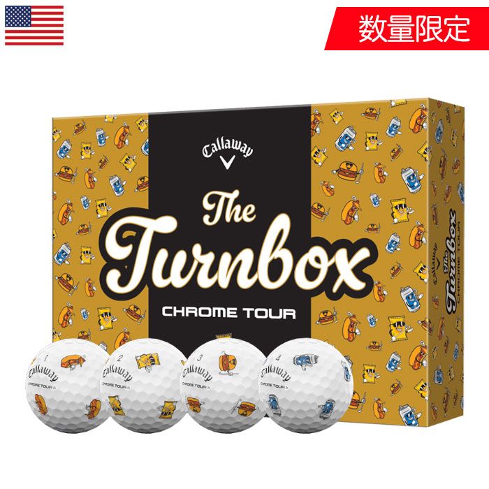 Callaway Chrome Tour ゴルフボール 12個入り2箱 Callaway キャロウェイ クロム ツアー トリプルダイヤモンド