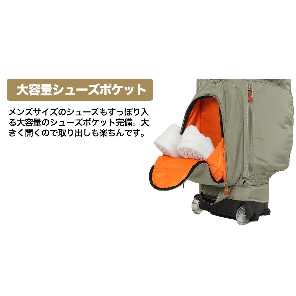 OOWLS ゴルフクラブケース 9.5型 47インチ キャスター 付き