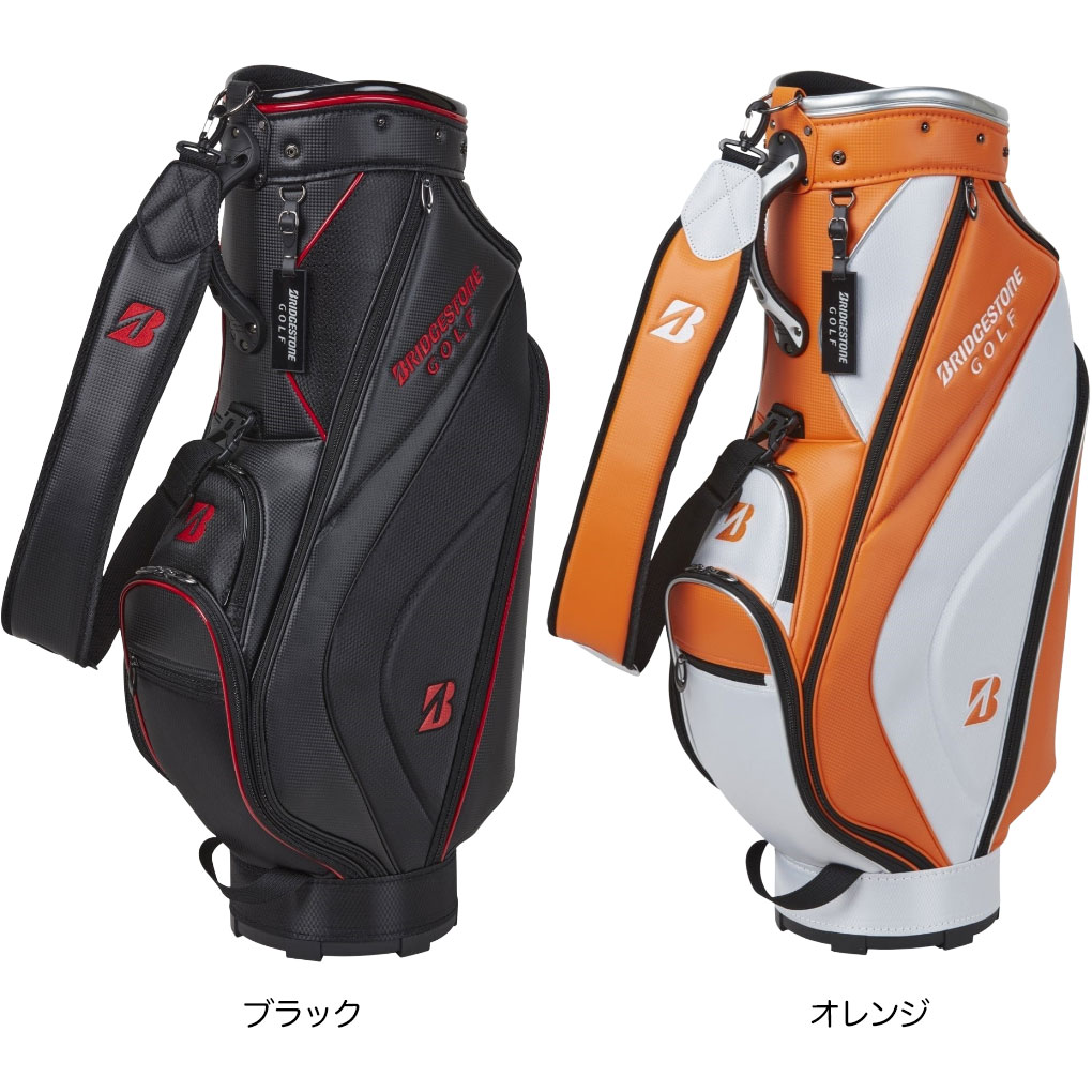 BRIDGESTONE ゴルフバッグ 黒とオレンジ