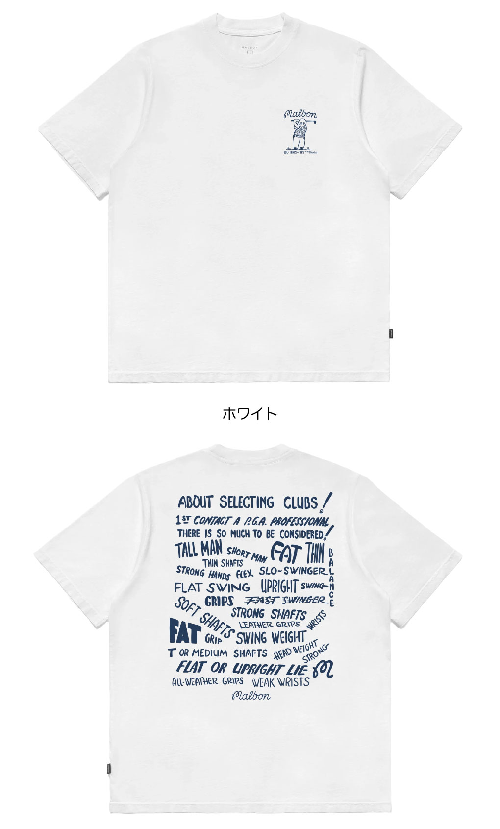 マルボンゴルフ ウェア Tシャツ M-9223 CLUB SELECT SS T-SHIRT