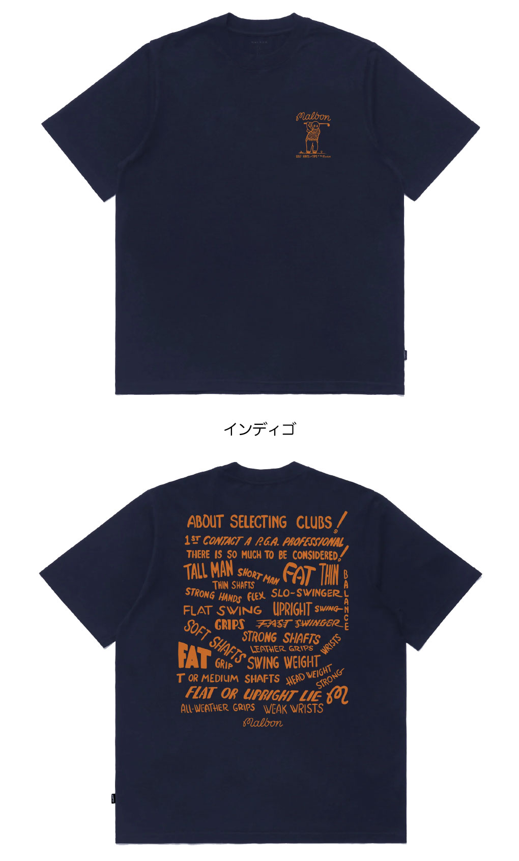 マルボンゴルフ ウェア Tシャツ M-9223 CLUB SELECT SS T-SHIRT