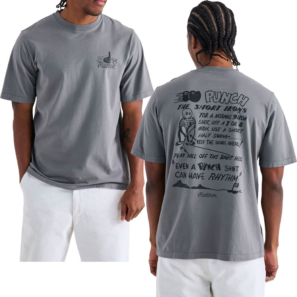 マルボンゴルフ ウェア Tシャツ M-9224 PUNCH SHOT T-SHIRT メンズ