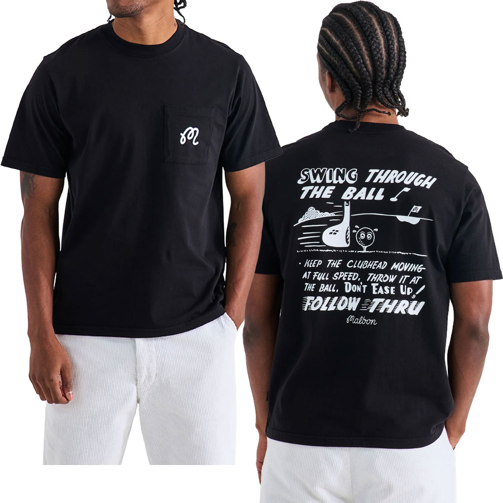 Malbon■Pocket Round T-shirt■送料込 CITRON POCKET T-SHIRT – Malbon Golf