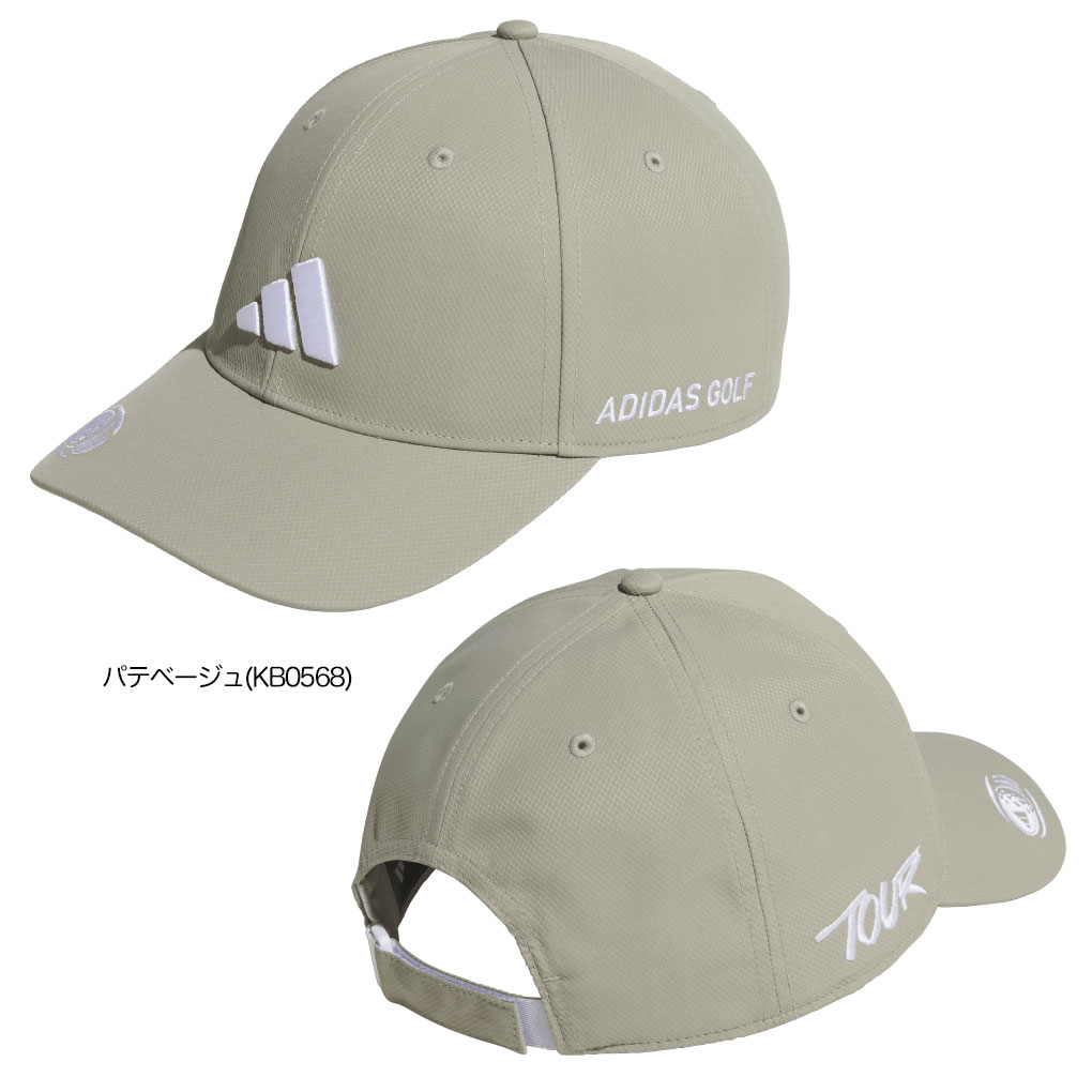 Vc407 adidas(アディダス) サイドロゴ キャップ KUH26 メンズ OSFX 57-60cm ゴルフキャップ 帽子 2025秋冬モデル 日本 ...