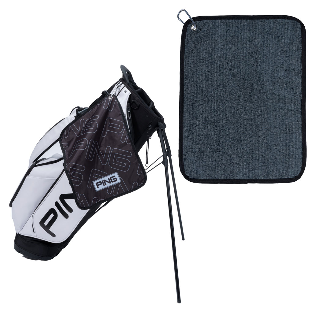 PING ゴルフ アライメントステック120　ほぼ新品 Ping Golf Alignment Stick + Cover Black & White Set Swing