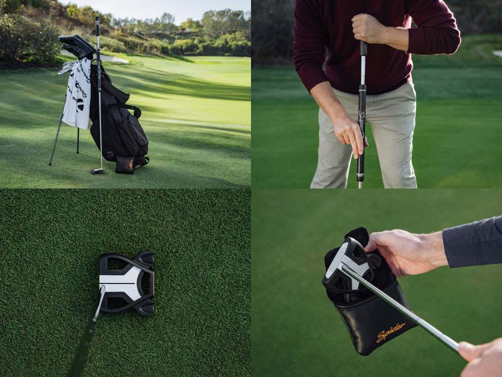 TaylorMade - 【長/中尺シャフト】TaylorMade スパイダーツアーBLACK パター 長尺パターも登場】ブラックPVDの「スパイダーツアーブラック