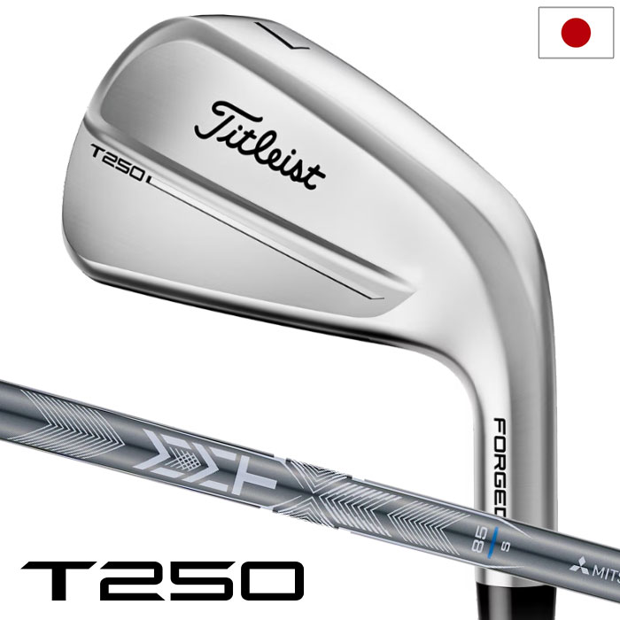 Titleist（タイトリスト） T250 アイアン 6本セット（#5-#9、P）メンズ