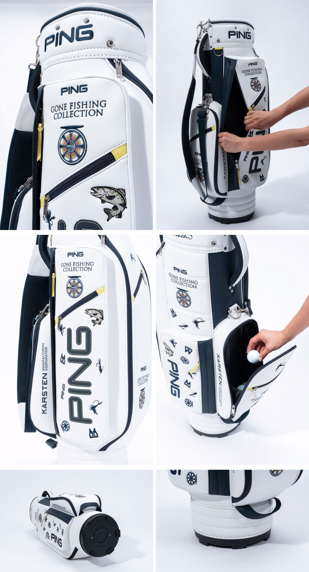キャディバッグ 14分割（PING／ゴルフ用バッグ）｜ゴルフ | スポーツ