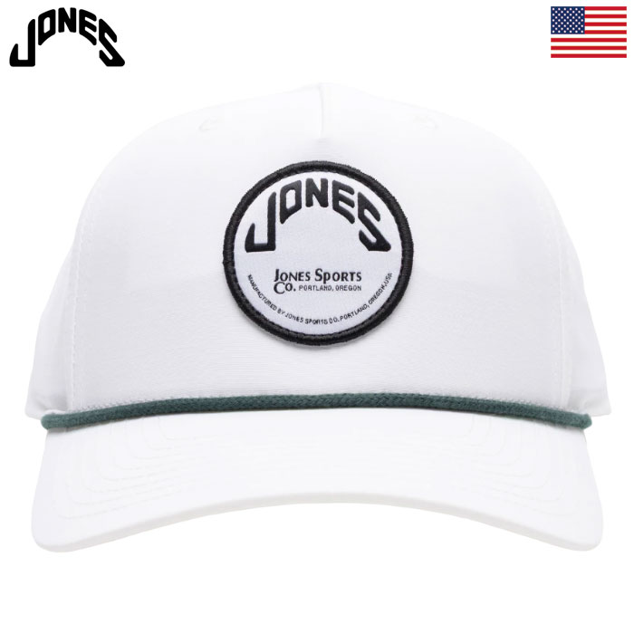 NIKE - 【ラスト1】即納 JONES ジョーンズ ゴルフキャップ 黒スクエアパッチ 帽子 NIKE - 【即納】JONES ジョーンズ ゴルフキャップ 白スクエア