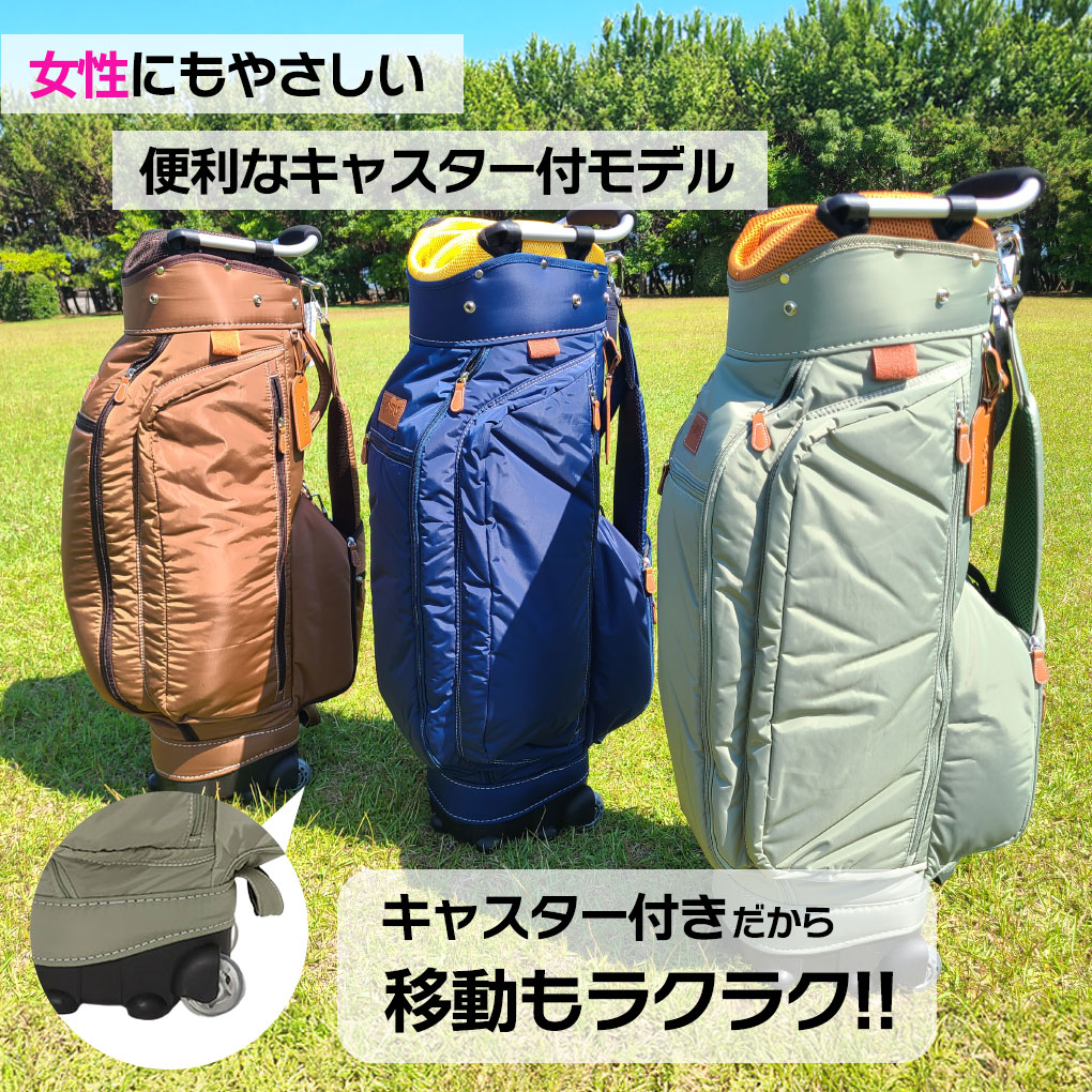 OOWLS キャスター付 キャディバッグ 楽天市場】OOWLS キャスター付き キャディバッグ メンズサイズ