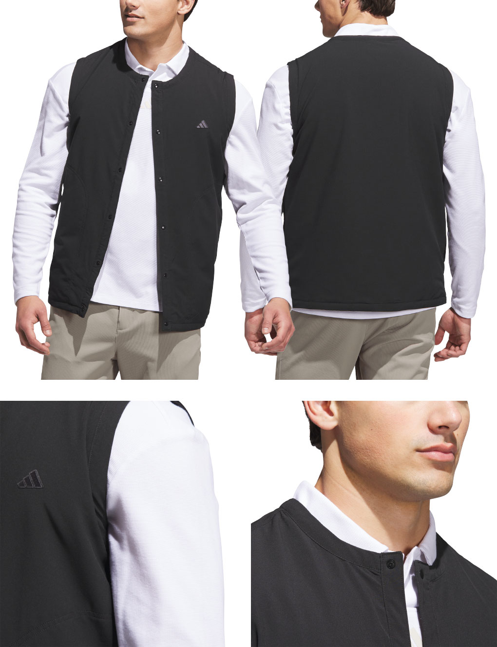 adidas（アディダス） ライトパテッドベスト JVU71 メンズ ゴルフ