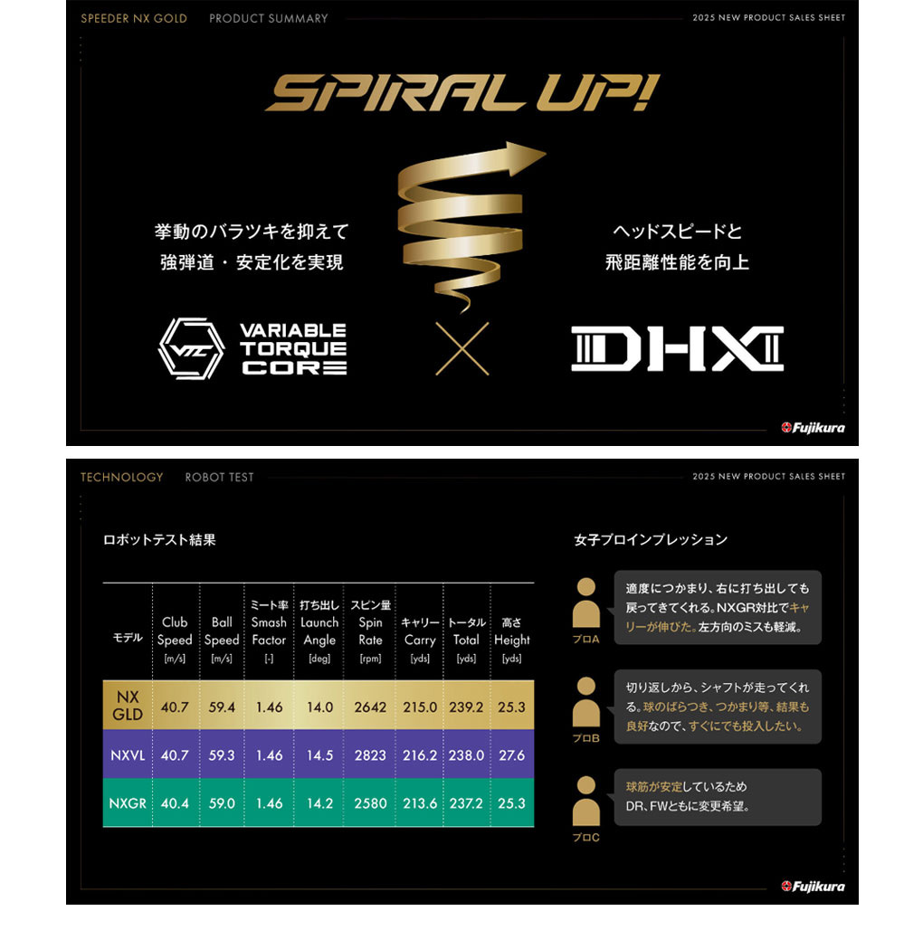 TaylorMade テーラーメイド スリーブ付きシャフト 2025 SPEEDER