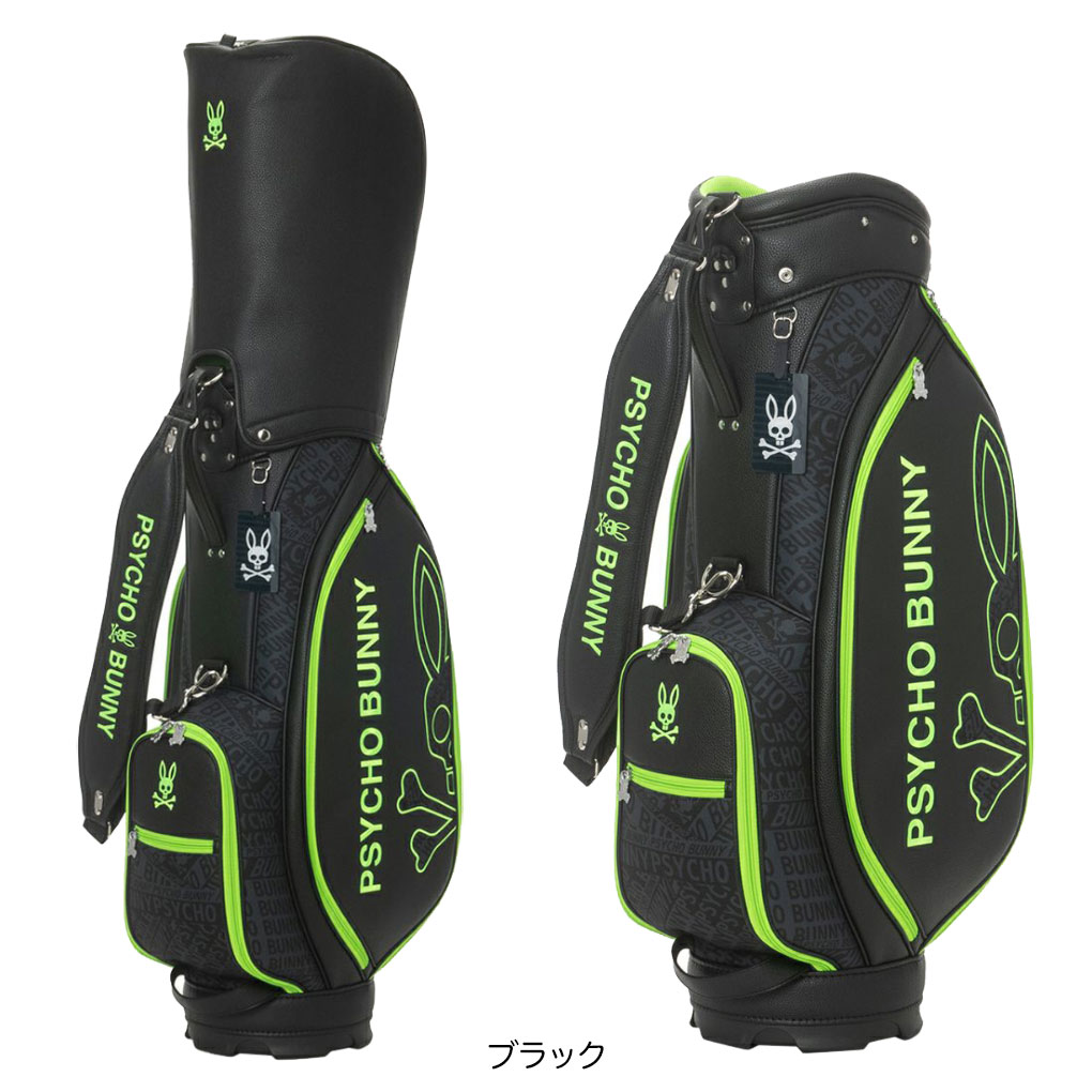 Psycho Bunny（サイコバニー） カートキャディバッグ FLAGSHIP 9.0型