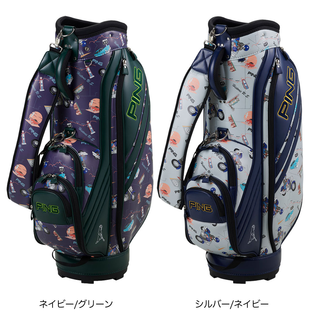 PING（ピン） キャディバッグ CB-N2506 MR.PINGライダー 9.0型 5分割