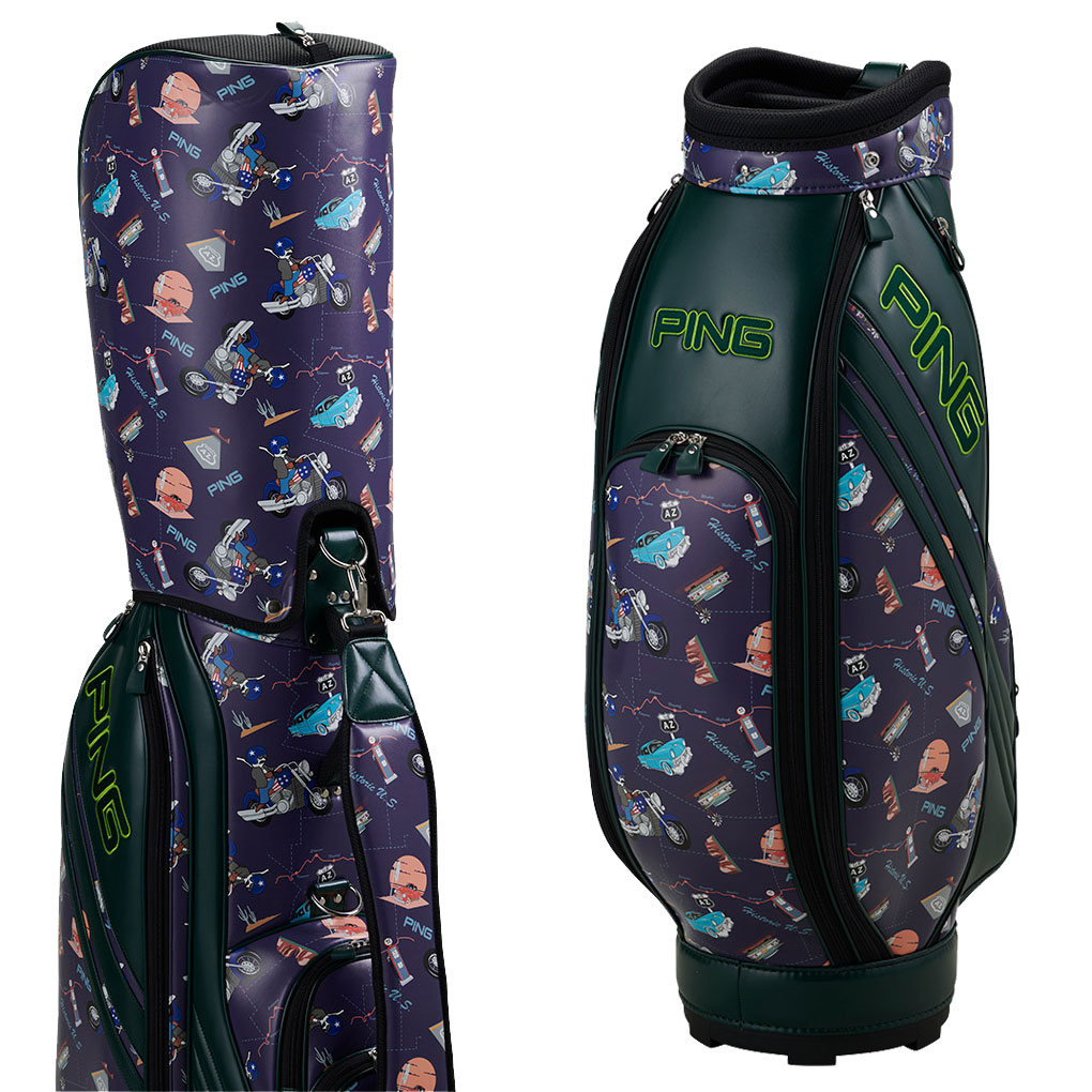 PING（ピン） キャディバッグ CB-N2506 MR.PINGライダー 9.0型 5分割