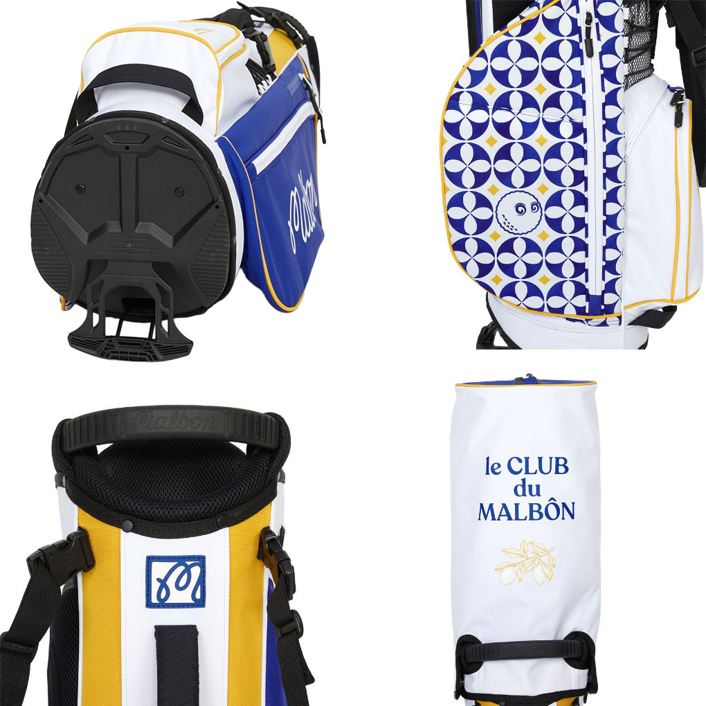 マルボン ゴルフバッグ 男女兼用 Malbon Golf マルボン ゴルフ キャディバッグ 男女兼用 3分割
