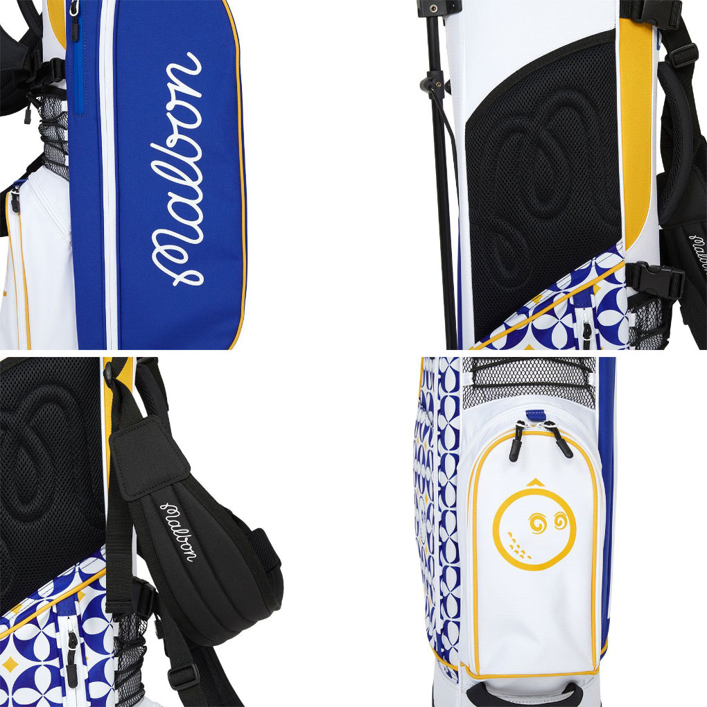 25マルボン バッグ 新品 人気 マルボン Malbon Golf キャディバッグ M-9152 4分割トップ 2025