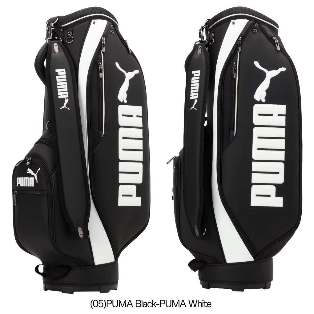 プーマ　PUMA 10インチ キャディバッグ　ゴルフバッグ PUMA ☆付属ネームタグ名入れ無料☆プーマ 2024 ゴルフEX V1