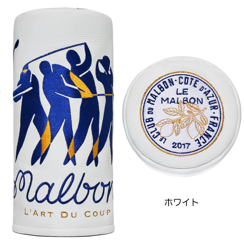 マルボン ヘッドカバー Matisse Driver White ドライバー用 数量限定品 