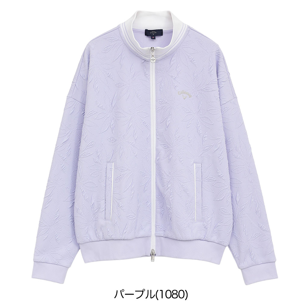 Callaway（キャロウェイ） フラワージャカードフルジップスウェット