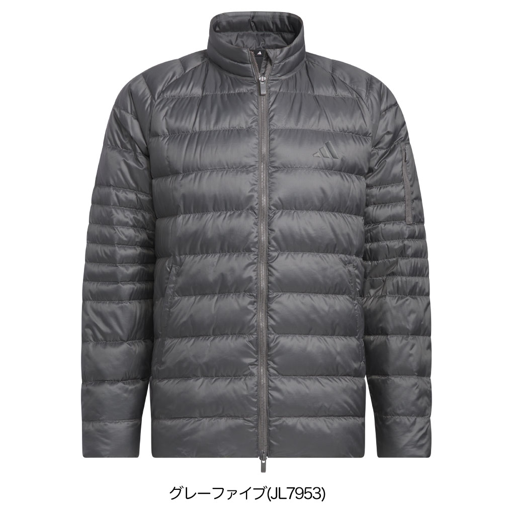 UNDER ARMOUR GOLF 高機能ゴルフダウンジャケット adidas（アディダス） アームポケット付き フルジップ ダウン