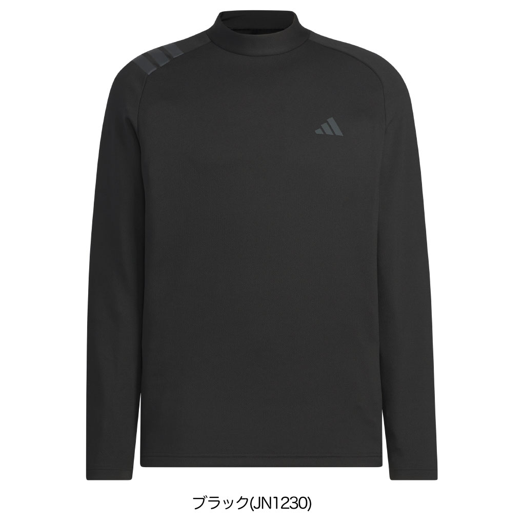 adidas（アディダス） COLD .RDY スリーストライプス 長袖モックシャツ